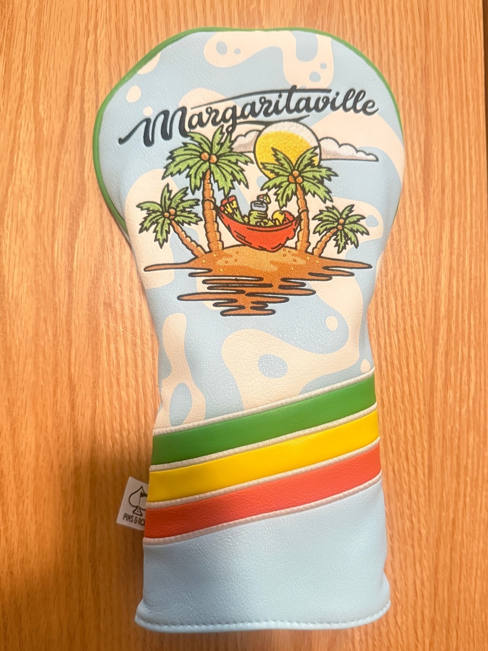 Pins & Aces Margaritaville Driver Headcover Golf Club Cover Tropical NWT